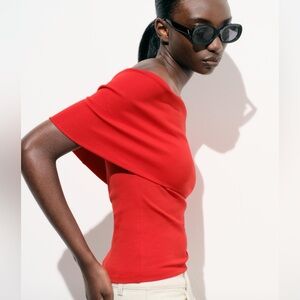 Zara Off The Shoulder Top